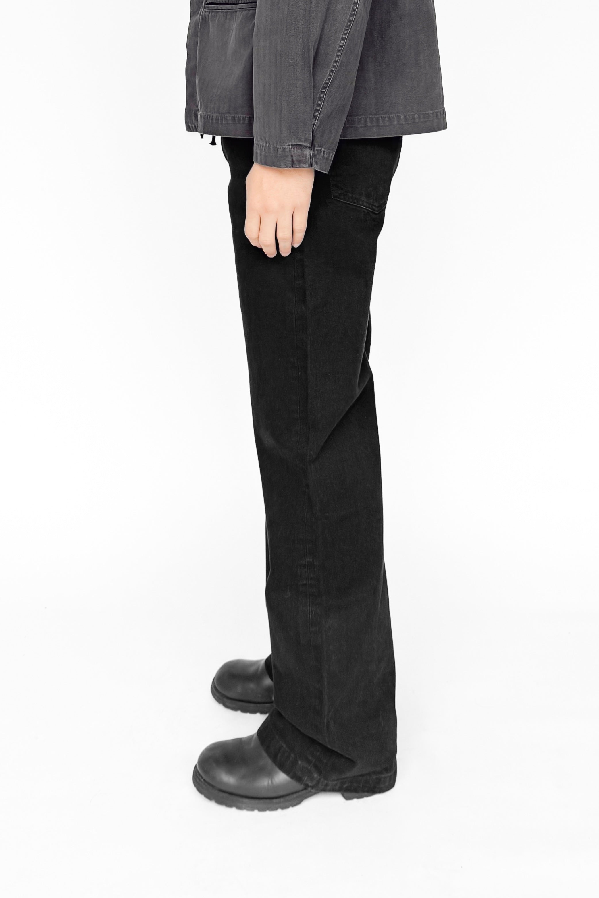 CORNELL JEANS JET BLACK – BLEEDING INDIGO