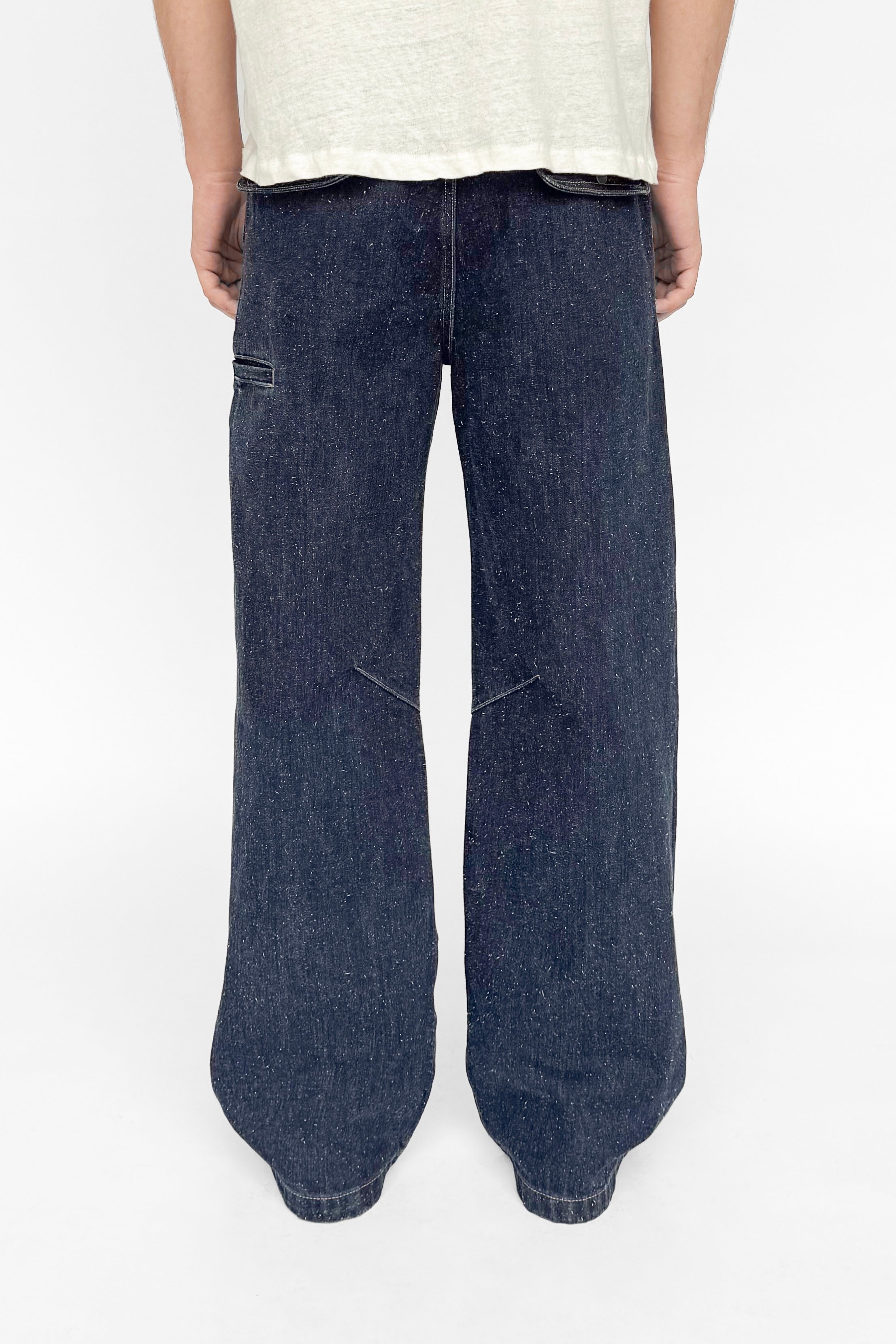 ALDEN CARPENTER JEANS INDIGO – BLEEDING INDIGO