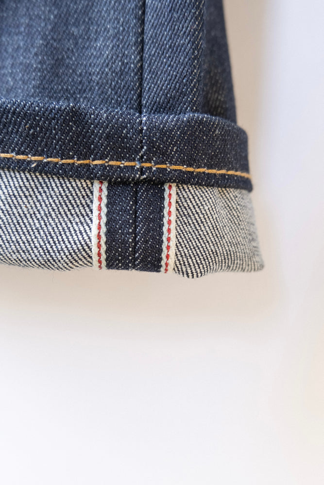 
                  
                    MORGAN SELVEDGE WIDE FIT JEANS INDIGO
                  
                