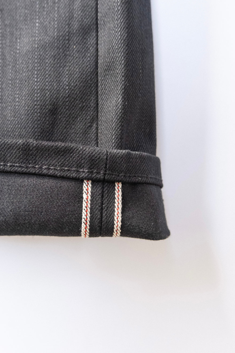 MORGAN SELVEDGE WIDE FIT JEANS JET BLACK – bleeding-indigo