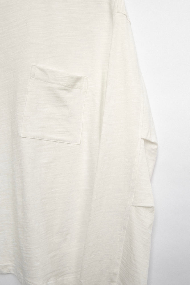 
                  
                    SLUB LONG SLEEVE T-SHIRT WHITE
                  
                