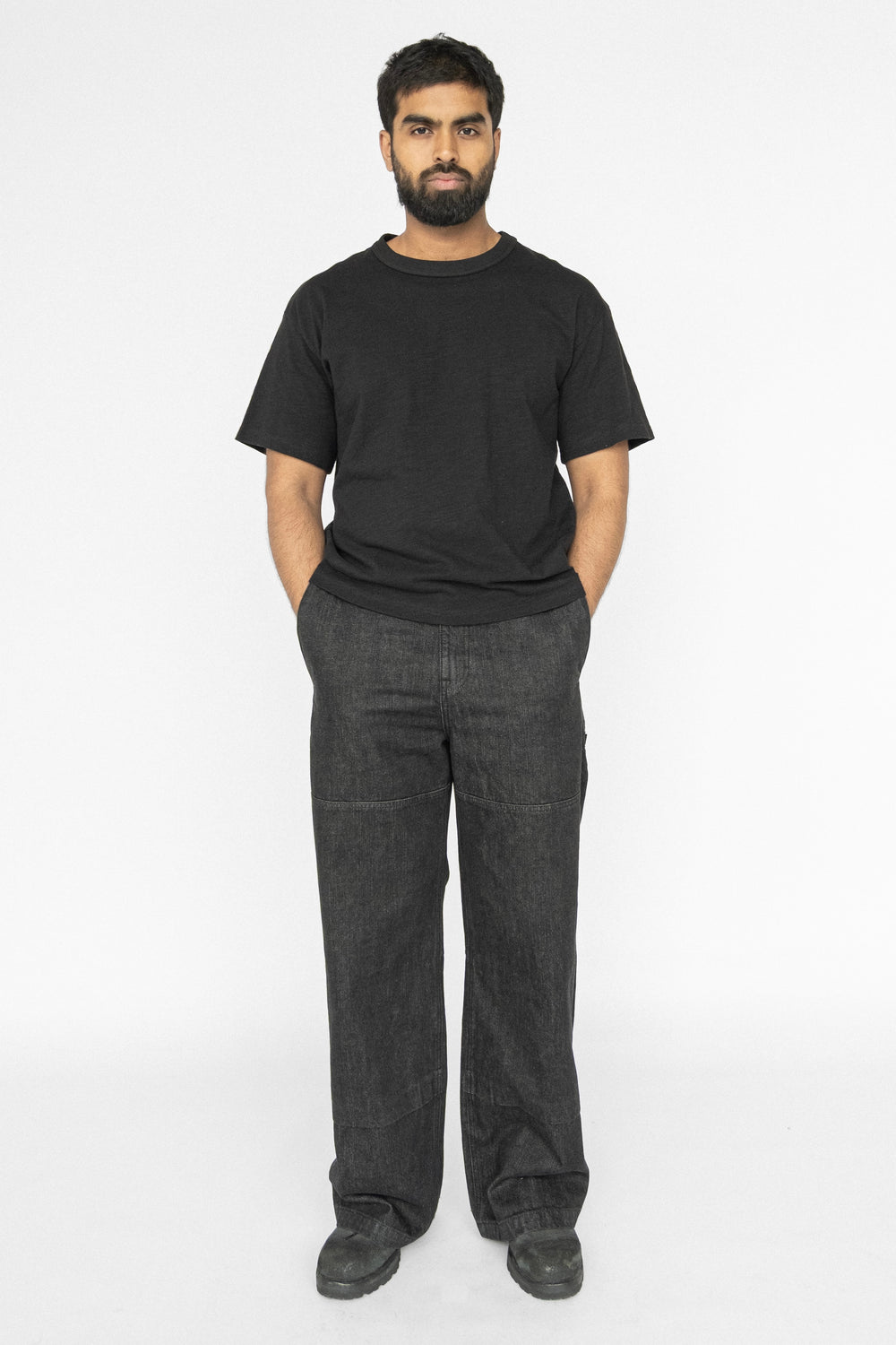SLUB T-SHIRT BLACK