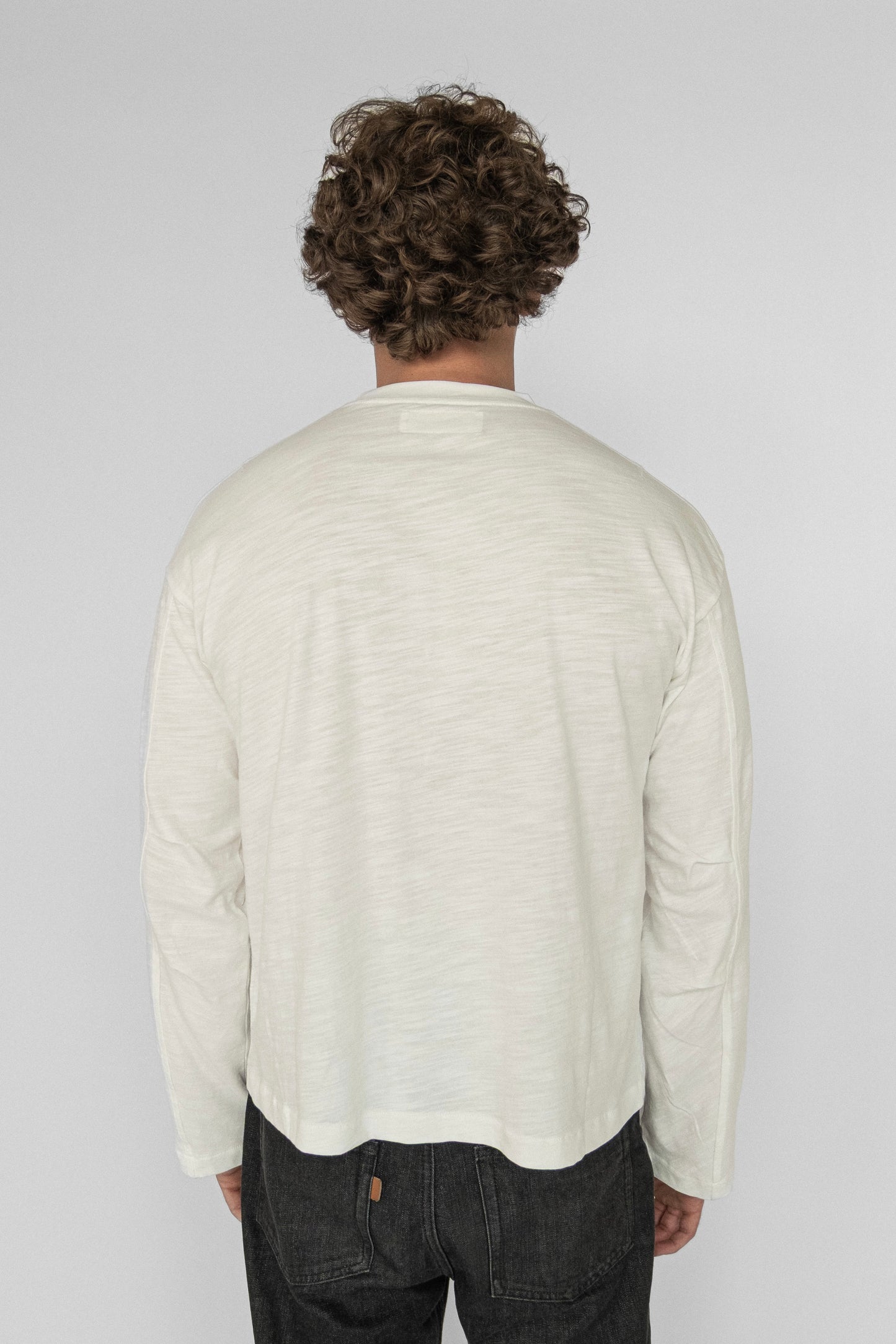 
                  
                    SLUB LONG SLEEVE T-SHIRT WHITE
                  
                