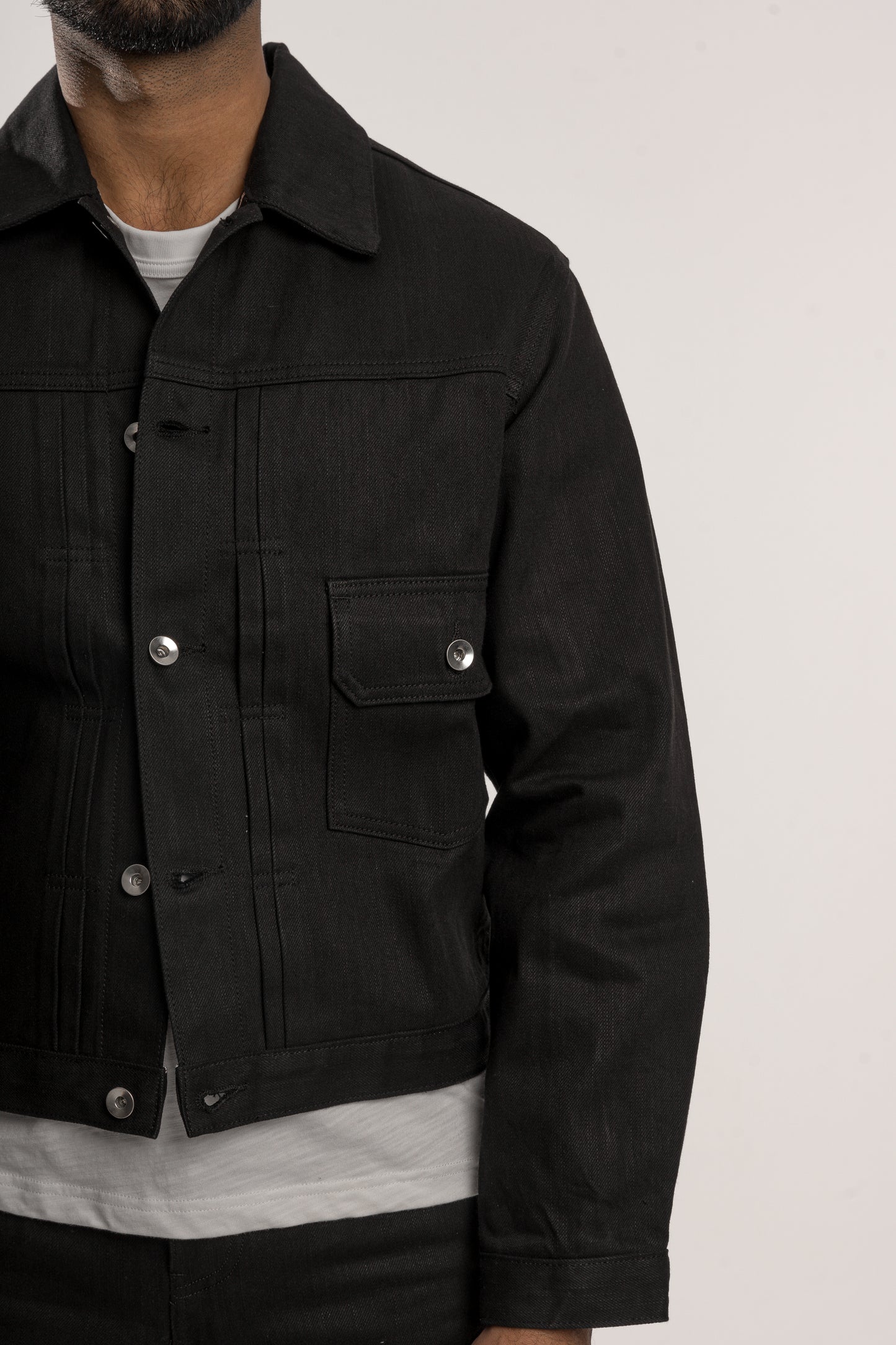 
                  
                    SELVEDGE TYPE ZERO JET BLACK
                  
                