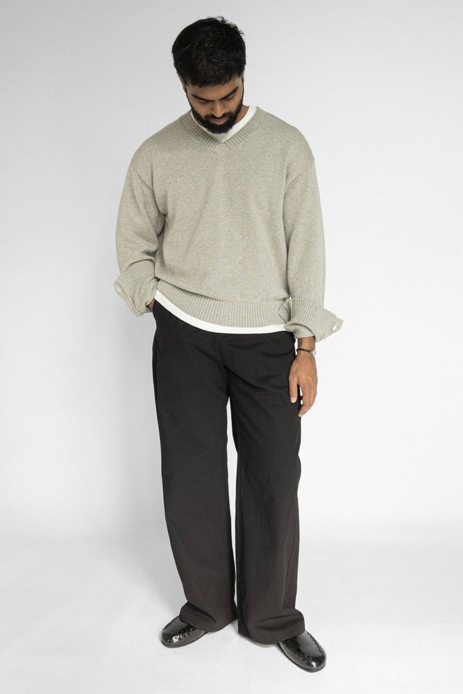 
                  
                    EMILE V-NECK KNIT
                  
                