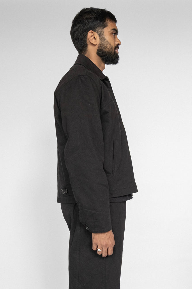 
                  
                    STAN TWILL JACKET BLACK
                  
                