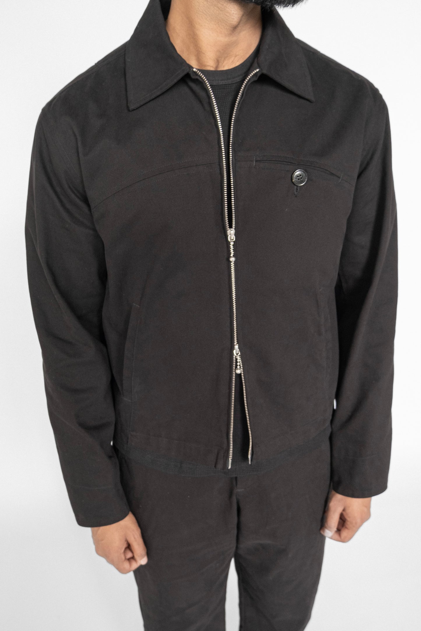 
                  
                    STAN TWILL JACKET BLACK
                  
                