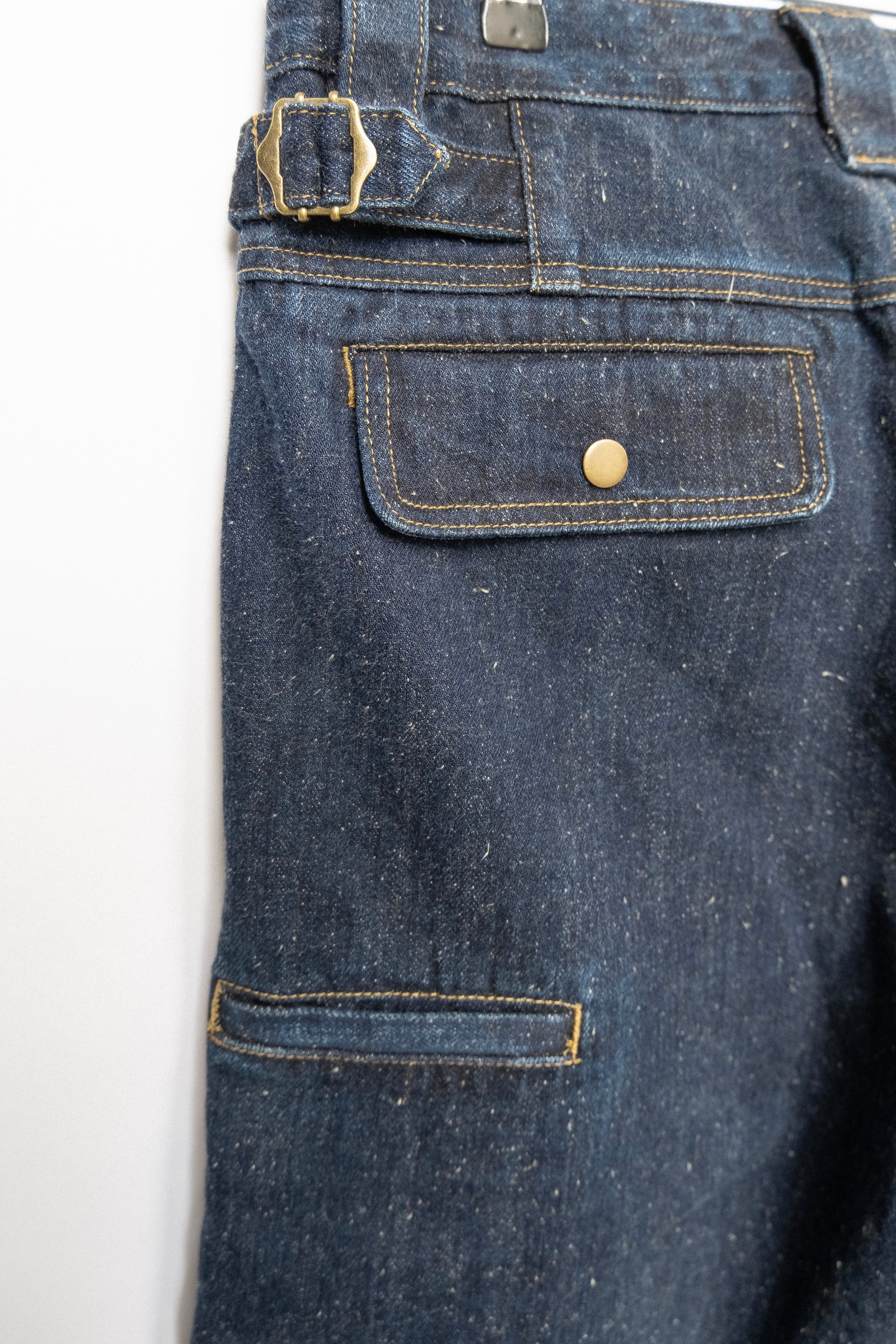 ALDEN CARPENTER JEANS INDIGO – BLEEDING INDIGO