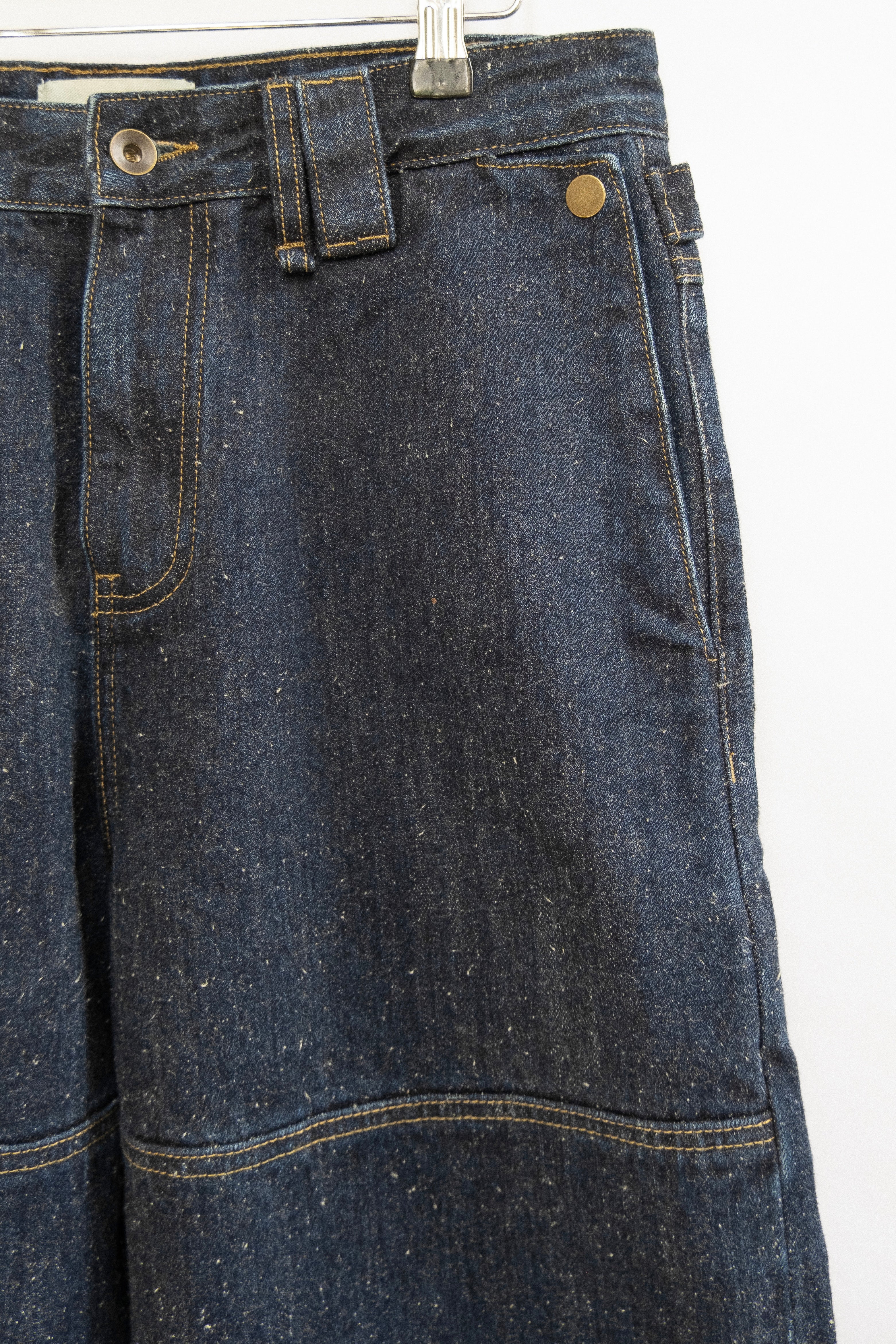 ALDEN CARPENTER JEANS INDIGO – BLEEDING INDIGO