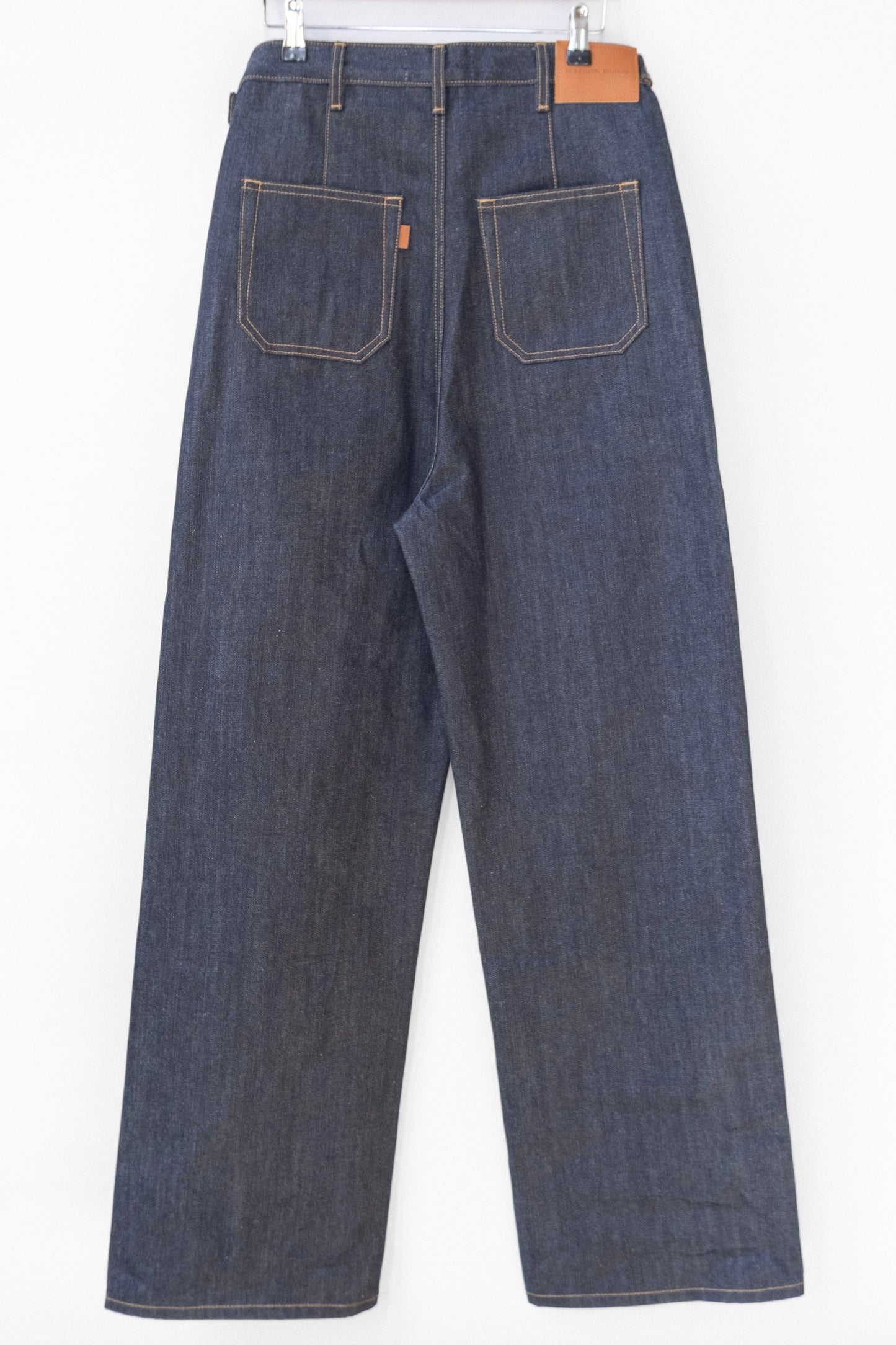 
                  
                    MORGAN SELVEDGE WIDE FIT JEANS INDIGO
                  
                