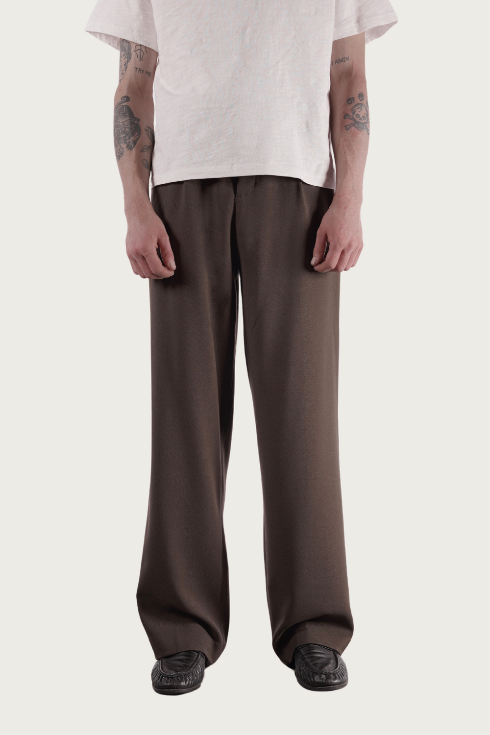 LEWIS TROUSERS WALNUT