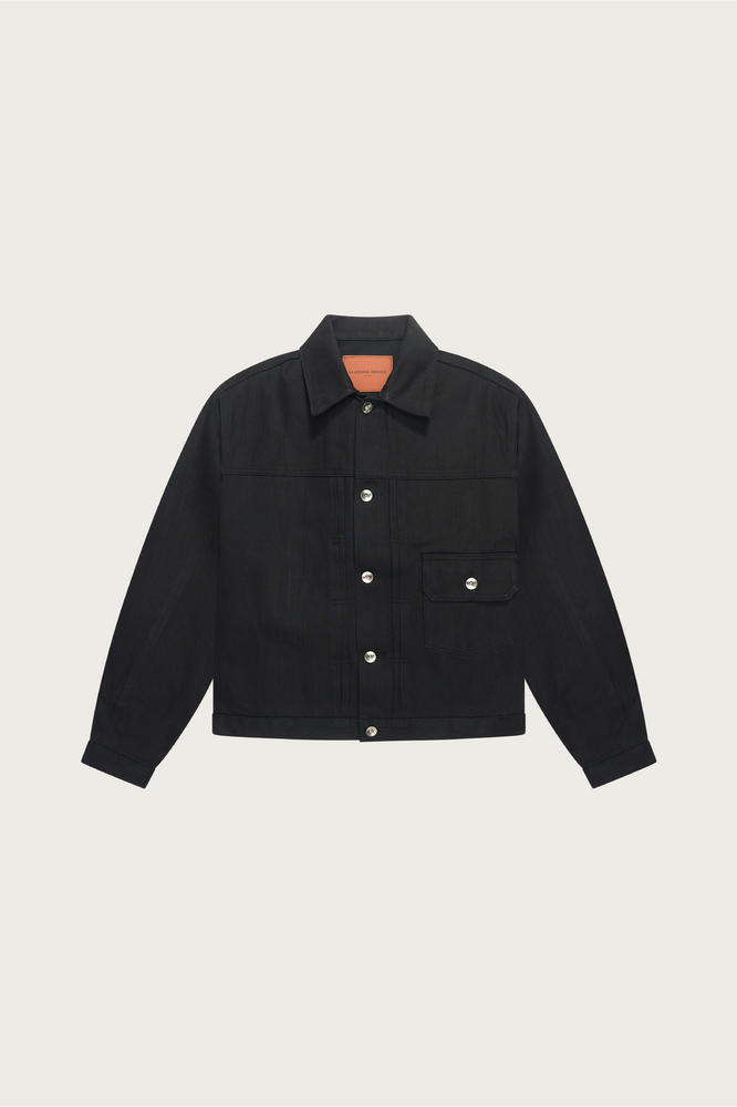
                  
                    SELVEDGE TYPE ZERO JET BLACK
                  
                
