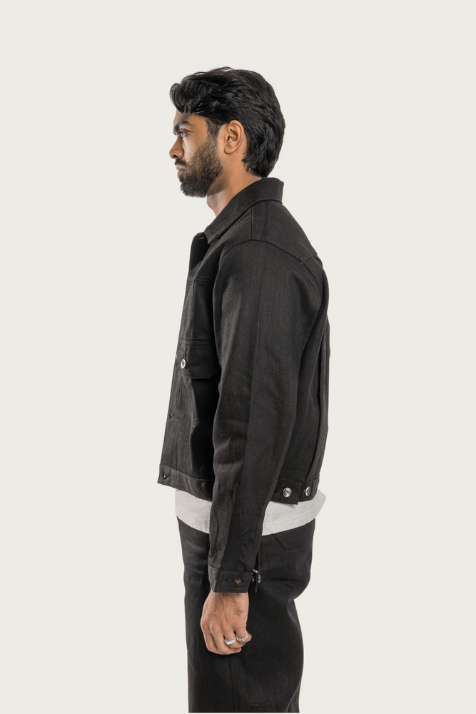 
                  
                    SELVEDGE TYPE ZERO JET BLACK
                  
                