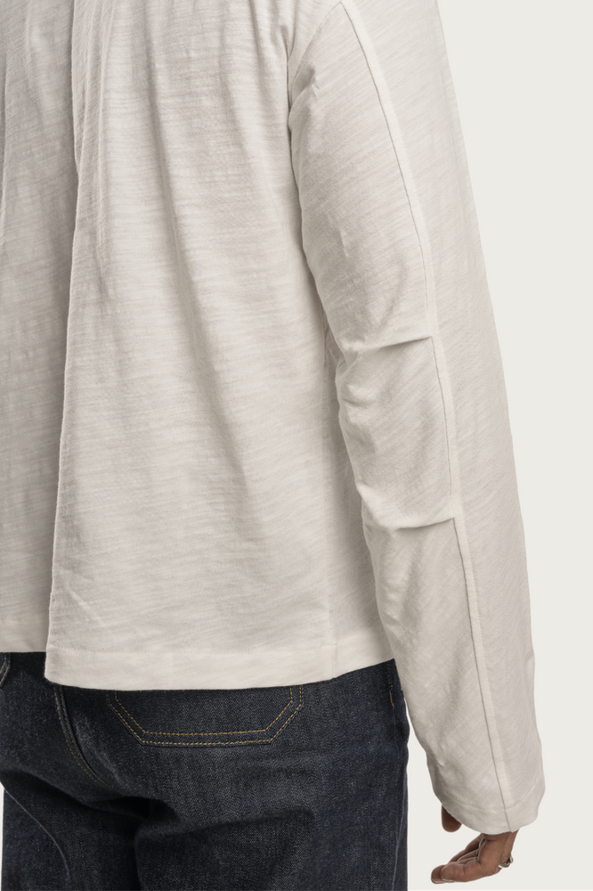 
                  
                    SLUB LONG SLEEVE T-SHIRT WHITE
                  
                
