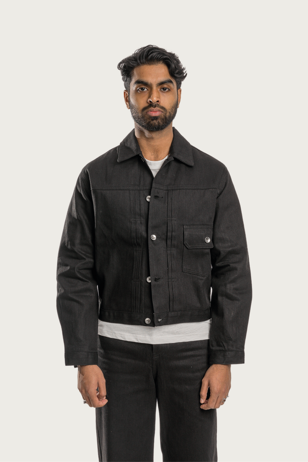 SELVEDGE TYPE ZERO JET BLACK