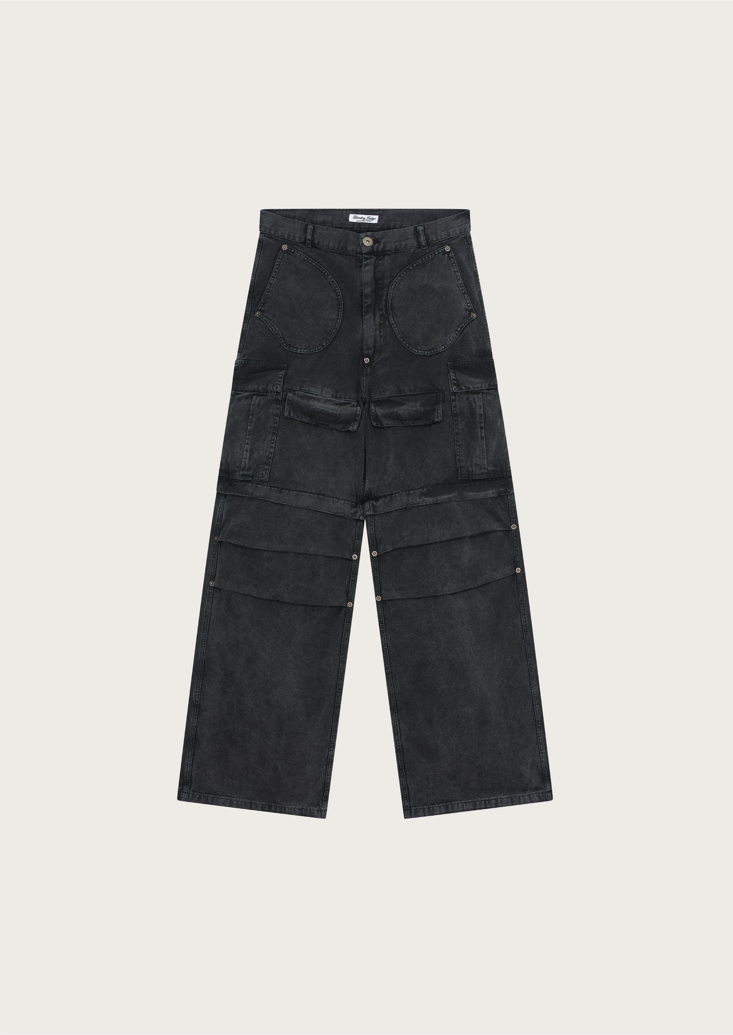 
                  
                    WASHED CANVAS CARGO PANTS
                  
                